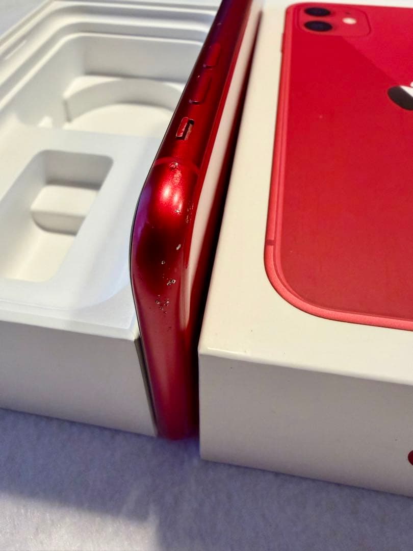 Apple iPhone 11 RED本体 128GB SIMフリー