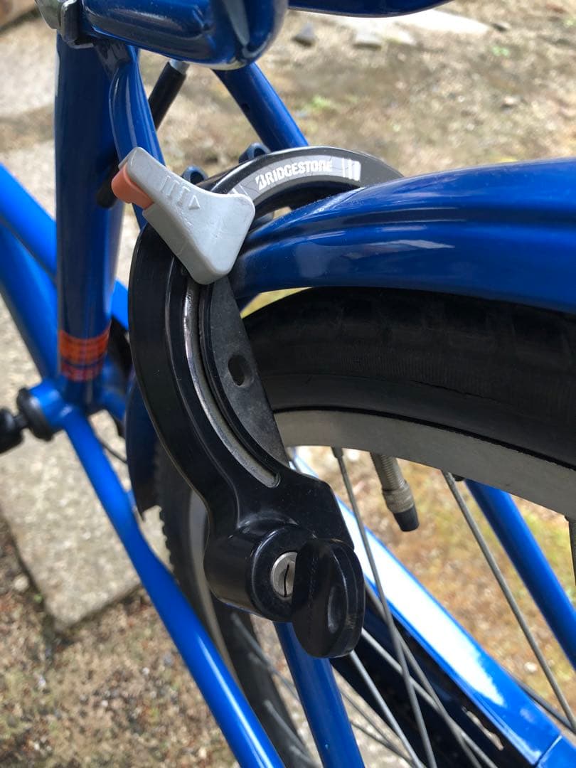 ブリヂストン　ステップクルーズ　点灯虫モデル　26インチ　F.Xソリッドブルー