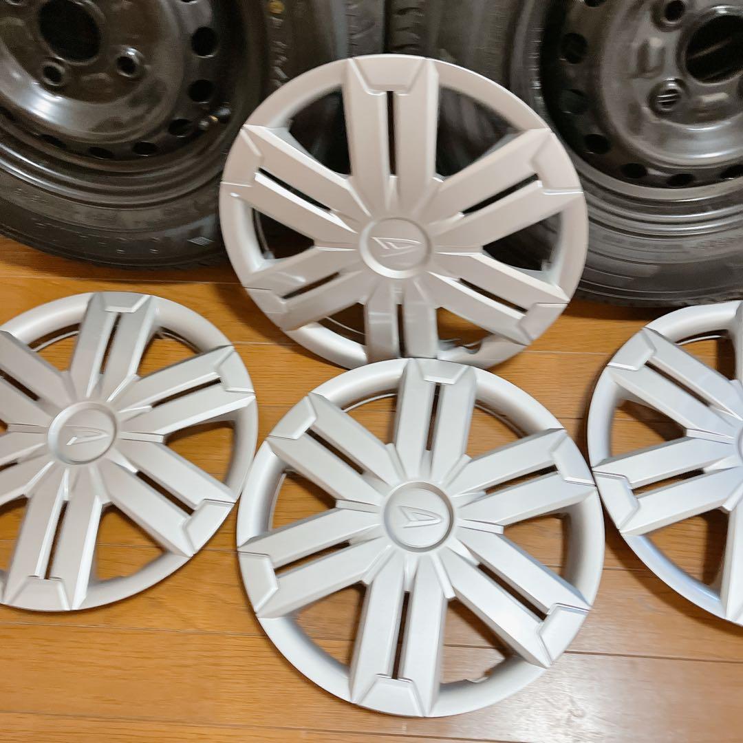 ⭐︎手渡し限定⭐︎ JOB 12インチ スチールホイールとホイールキャップセット