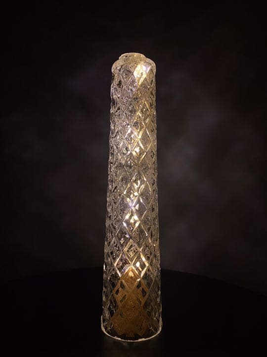 アンティーク ビンテージ 30s 40sダイヤ シャンデリア照明 フラワーベース