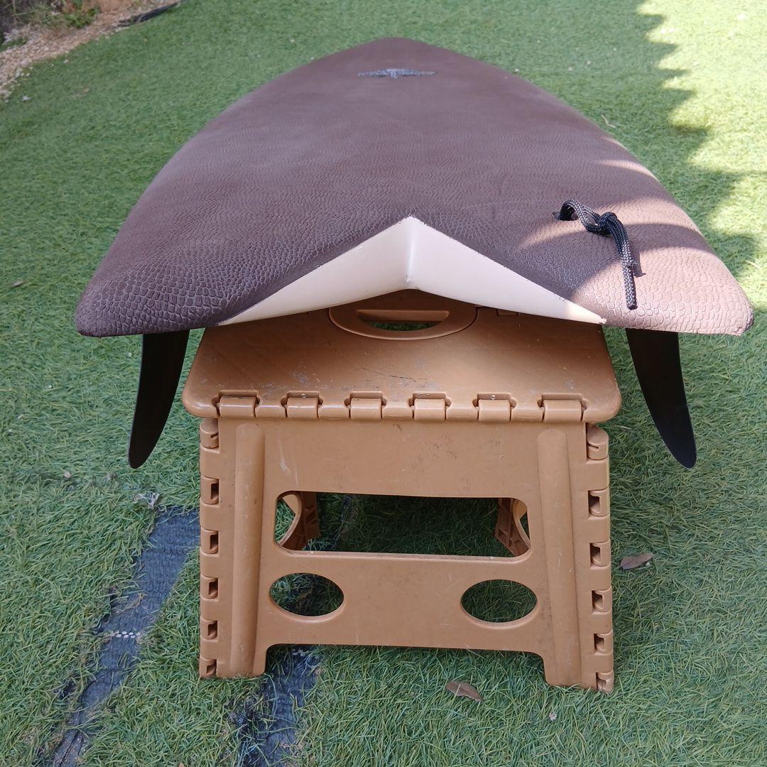 CRIME ６.２ツインキールフィッシュ　キールフィン付き　WAX不要　送料込み