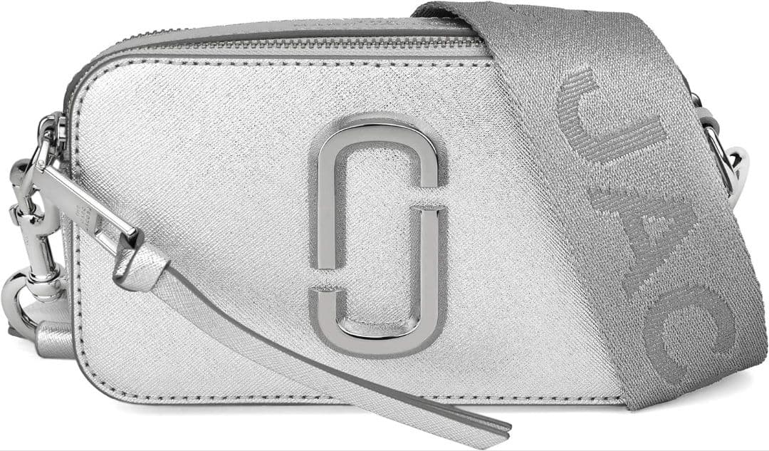 バッグ MARC JACOBS SNAPSHOT LLIC DTM SILVER