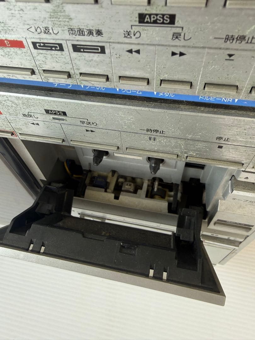 シャープ オートディスクV30両面レコードステレオシステム　ジャンク(a43)