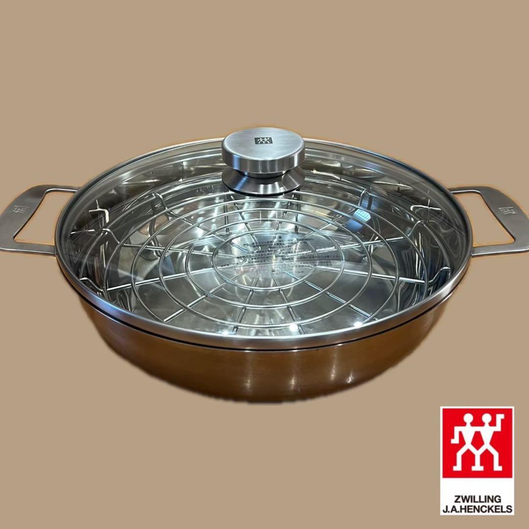 ZWILLING J.A. HENCKELS ステンレス蒸し器 28cm