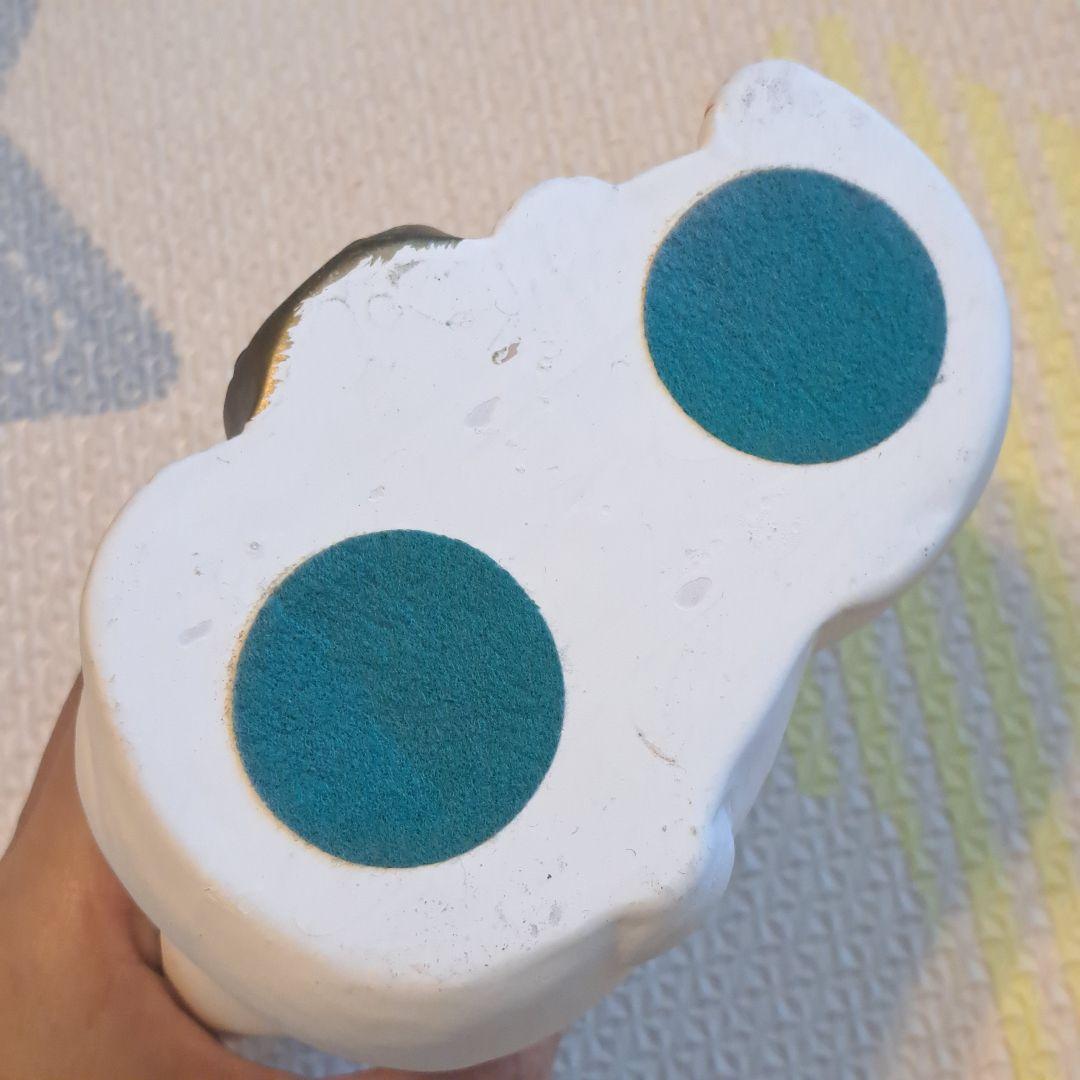 招き猫　招きうさぎ　ネコとウサギの置物　工芸品　億万両　レア　レトロ　福