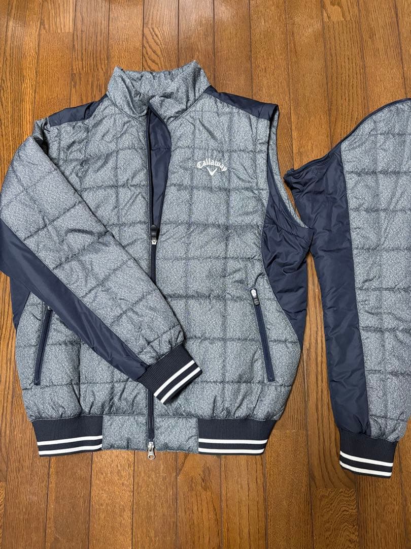 キャロウェイ　Callaway キルティングジャケット　ベスト　2WAY LL