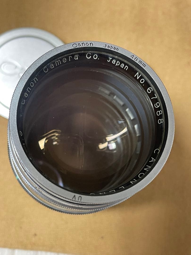 希少美品　Canon 85mm F1.9 L マウントL39 レンジファインダー