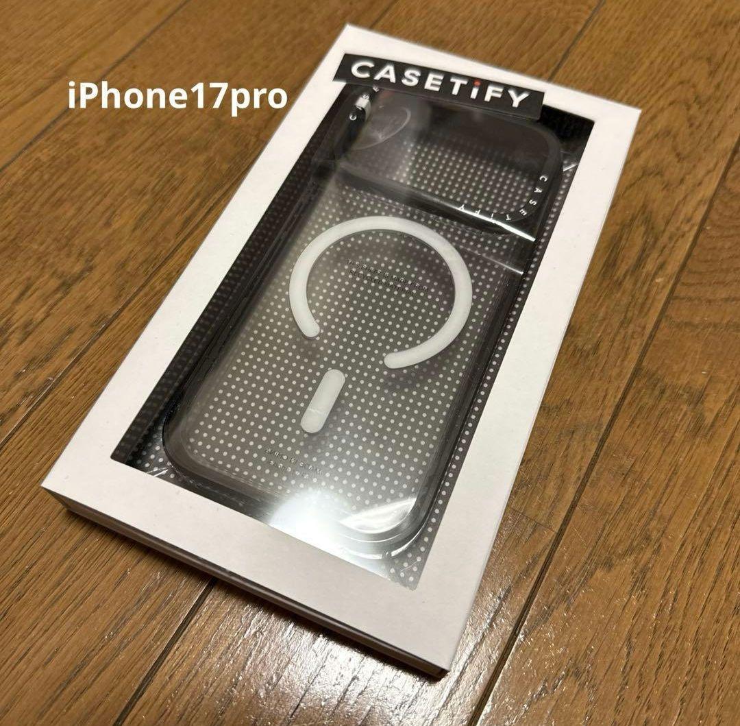 casetify iPhone17pro カメラスタンドケースMagsafe対応