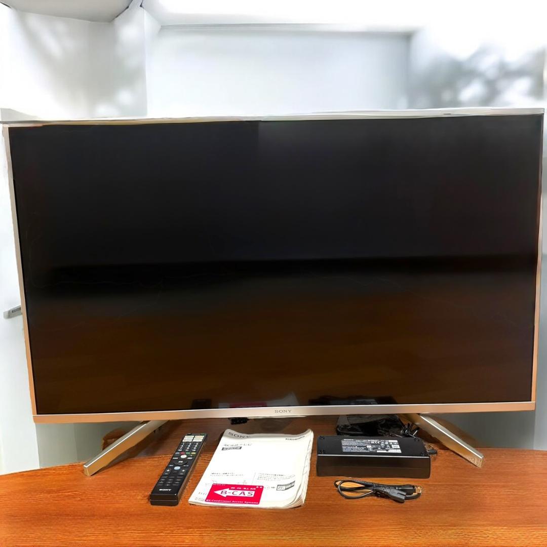 ☆美品 SONY KJ-43X8500F S 43V型 4K対応 液晶 テレビ