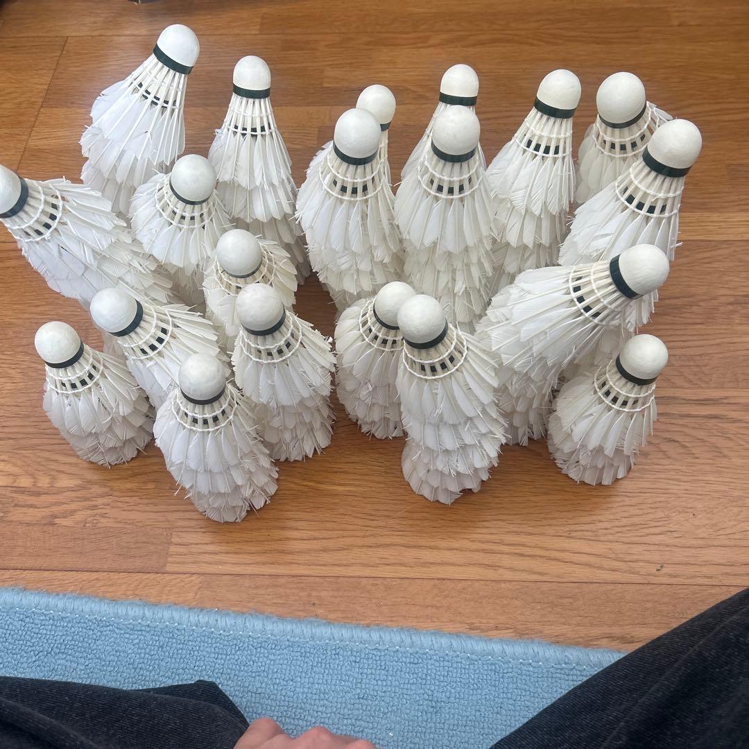 YONEX バドミントン NEWOFFICIAL 5番9本セット パターン練習用