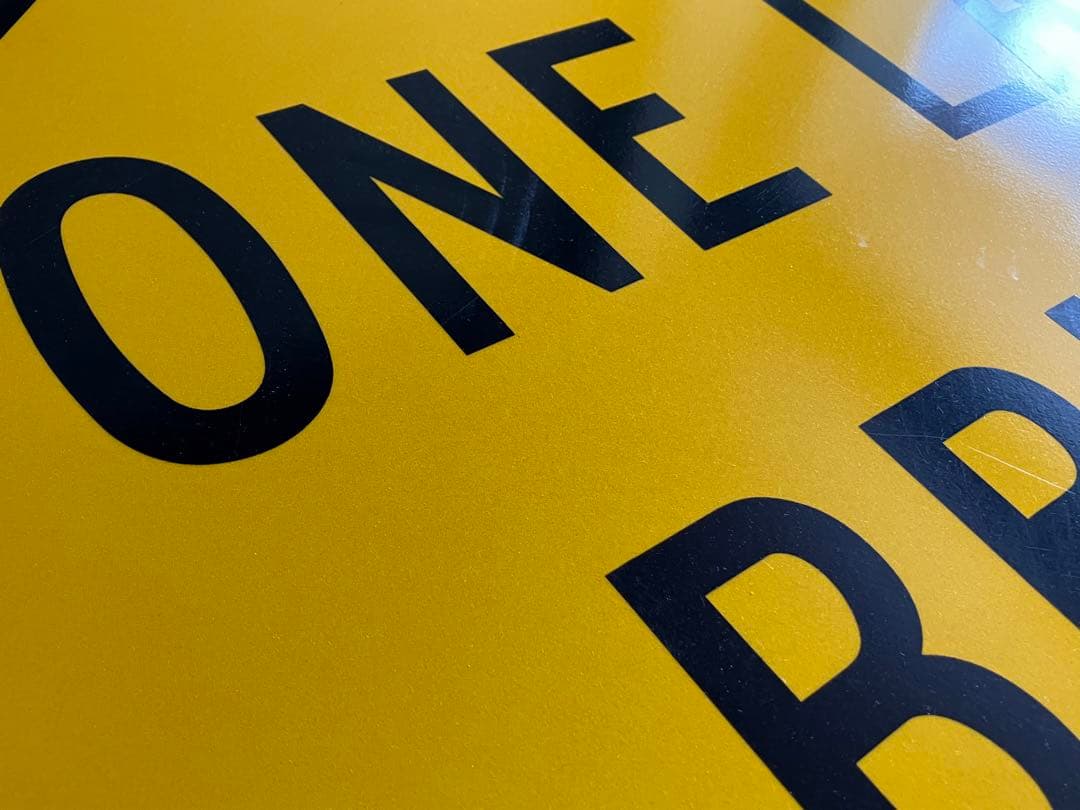 道路標識◆道路看板◆トラフィックサイン◆ロードサイン◆ストリート◆BRIDGE