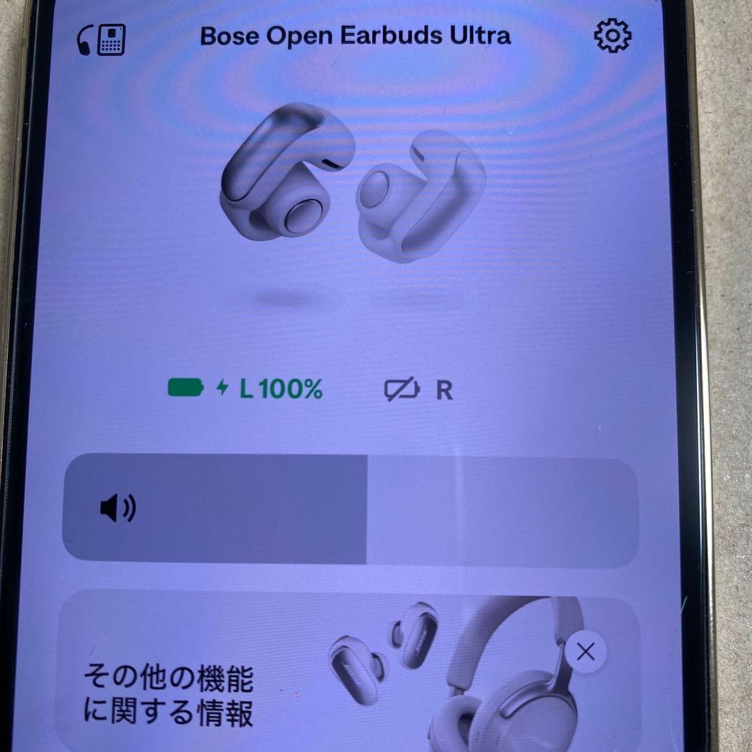ジャンクBose Ultra Open Earbudsワイヤレスイヤホン本体のみ
