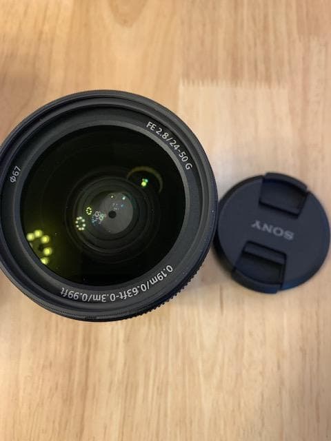 未使用 SONY SEL2450G FE 24-50mm F2.8 G レンズ