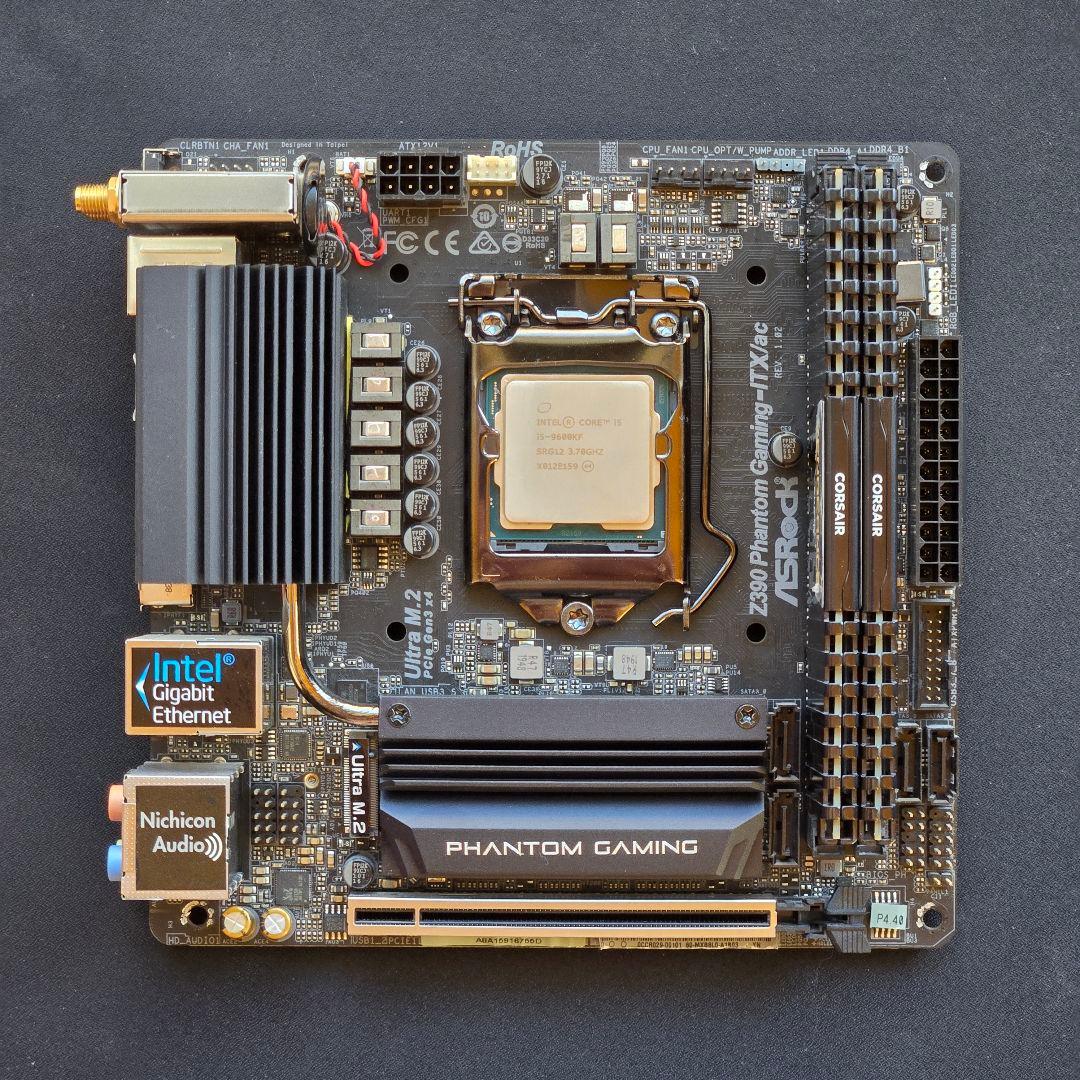 CPU i5 9600KF / Z390 ITX / DDR4-3200 16GBx2