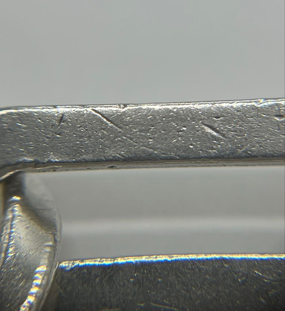 グッチ GUCCI オーバル キーリング キーホルダー SV925 オールド