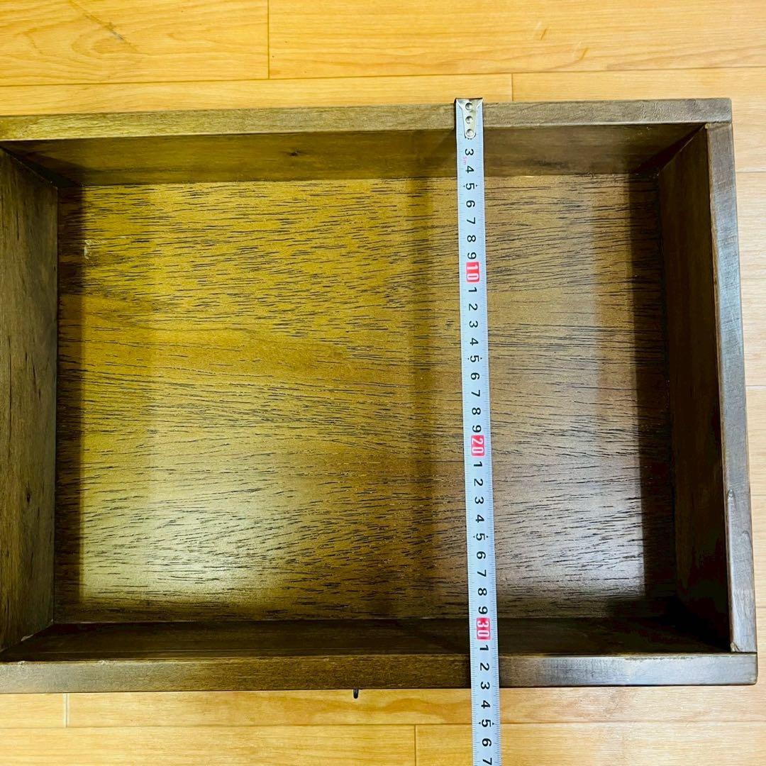 6段チェスト スライド式天板 ライティング アンティーク調 棚 アンティーク風