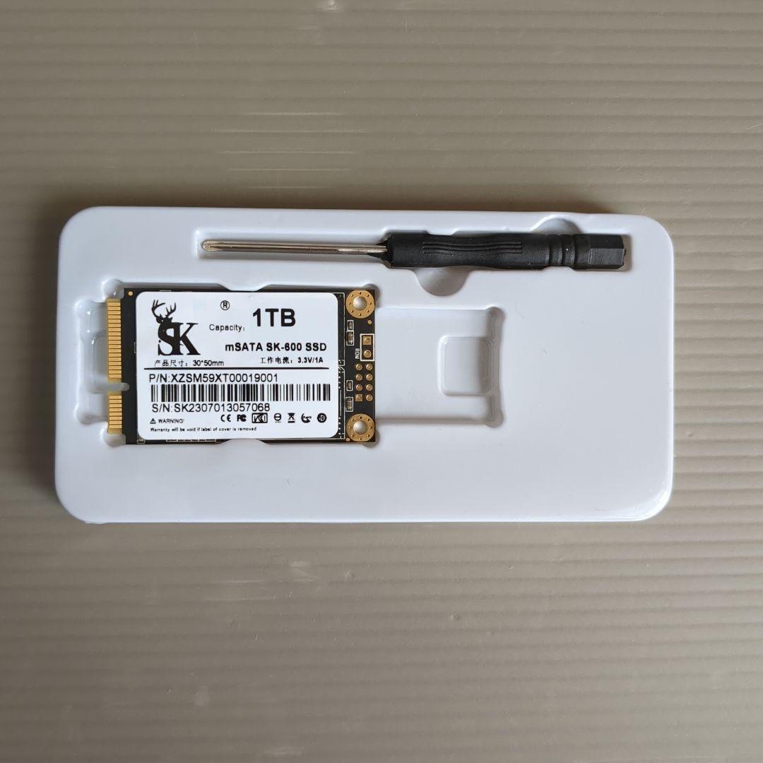 内蔵型SSD mSATA 1TB SSD SK600