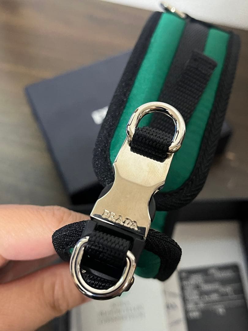 新品 完売 PRADA プラダ 首輪 Lサイズ PET BELT ペットカラー