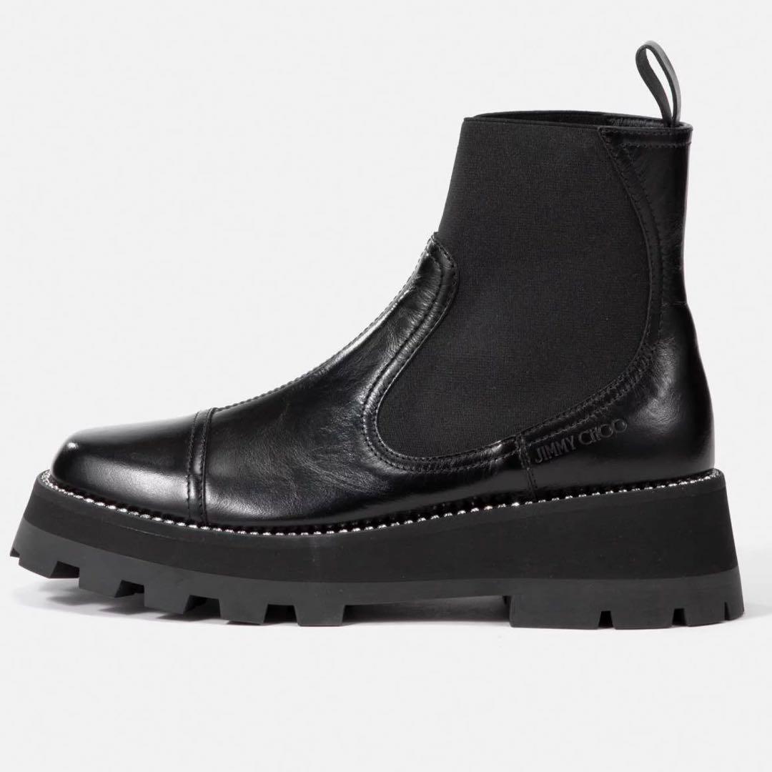【極美品】定価12.7万 JIMMY CHOO ジミーチュウ CLYTONブーツ