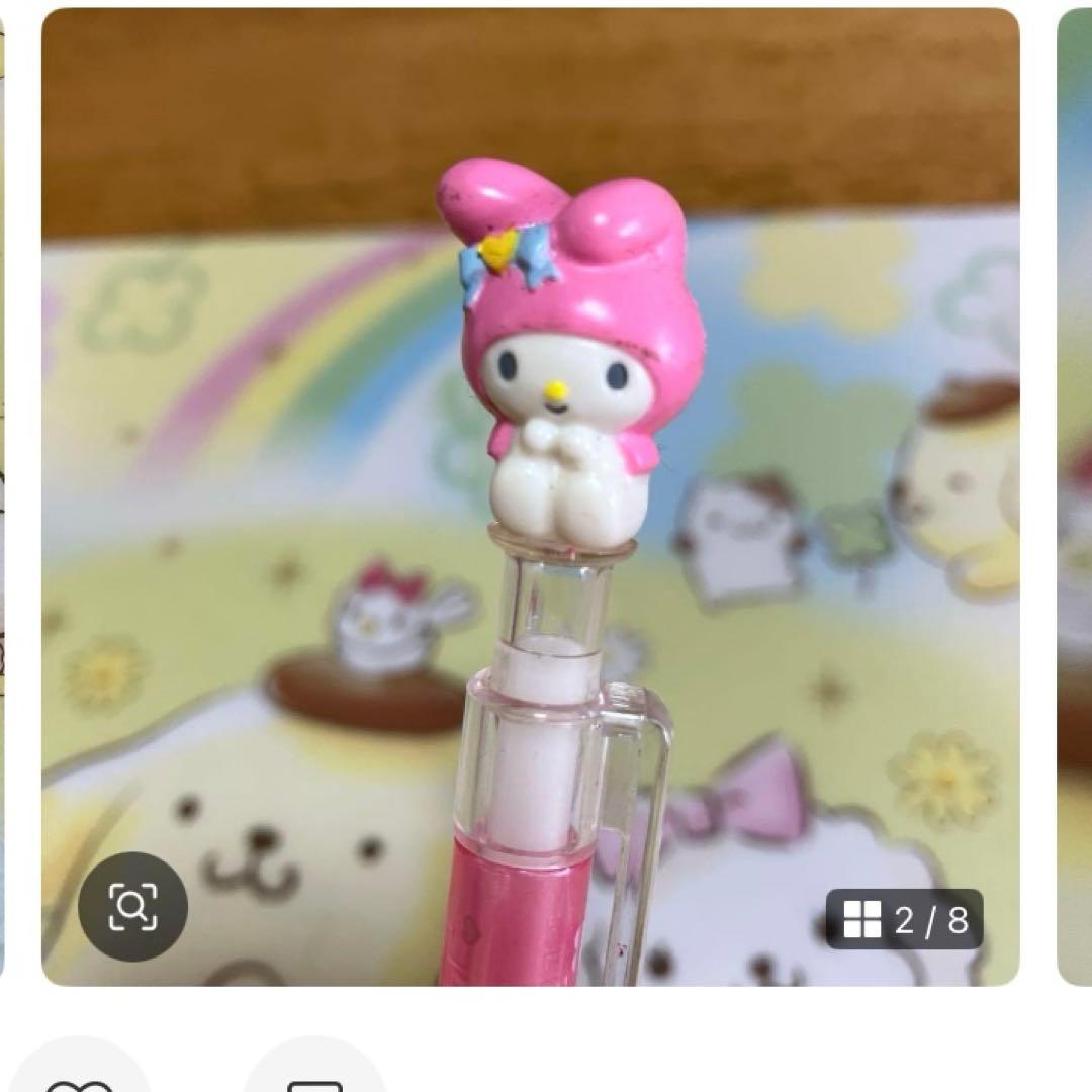 サンリオ　レア　マイメロディ マスコット付きボールペン〜BOX500