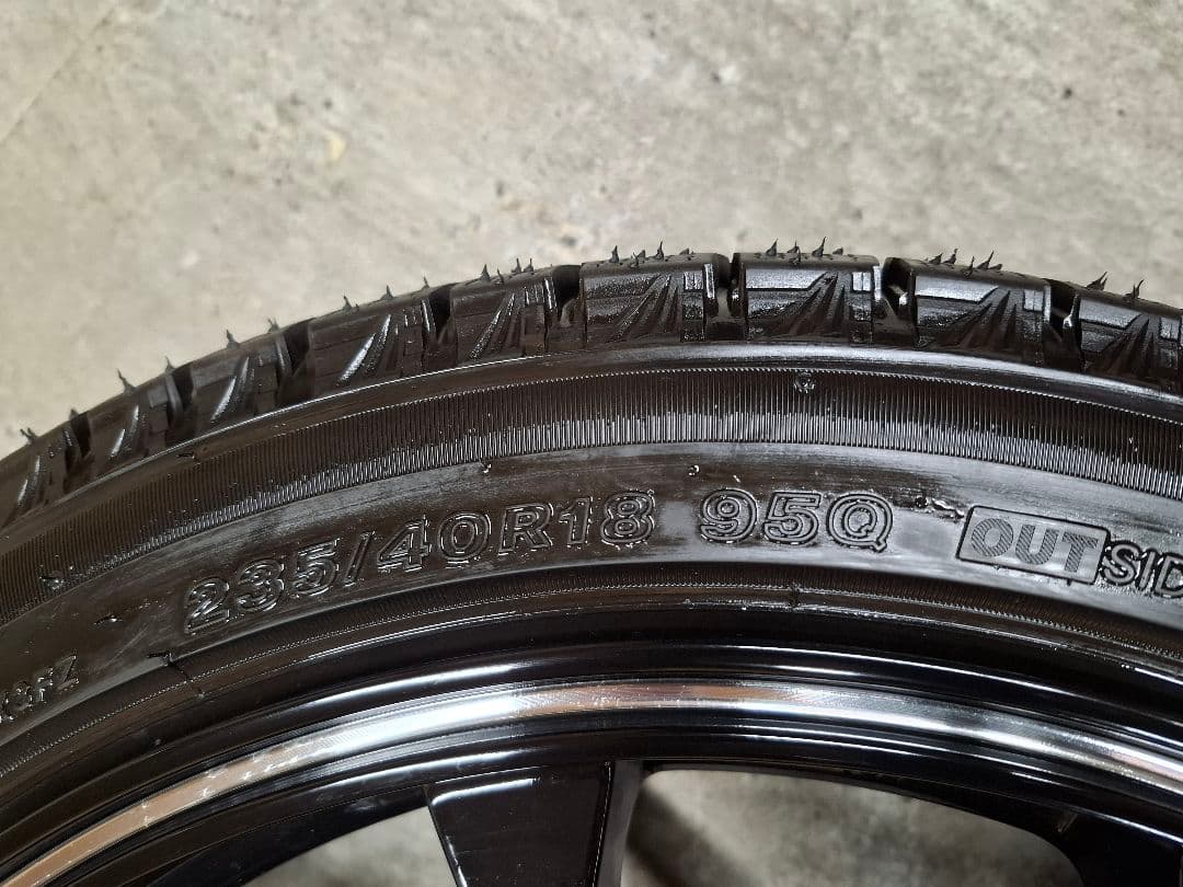 【ほぼ新品】ホンダ シビックタイプR ホイールタイヤ 2025年 スタッドレス