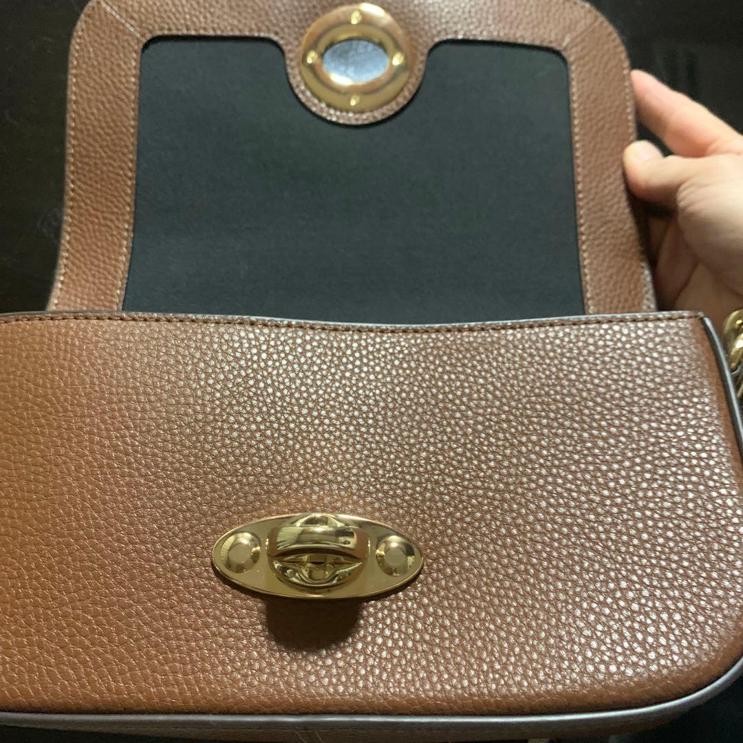 MARC JACOBS ブラウンショルダーバッグ