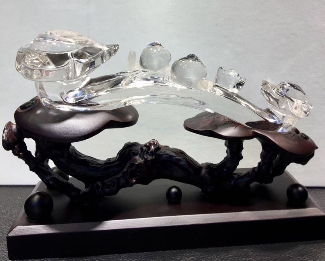 ⭐︎【極上品】白水晶 置物 590g