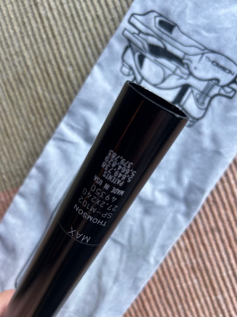 THOMSON マスターピース　シートポスト 27.2x350 軽量