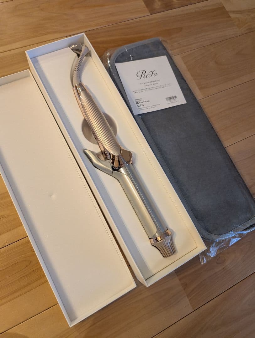 Refa CURL IPRO+ カールヘアアイロン シャンパングレージュ　リファ