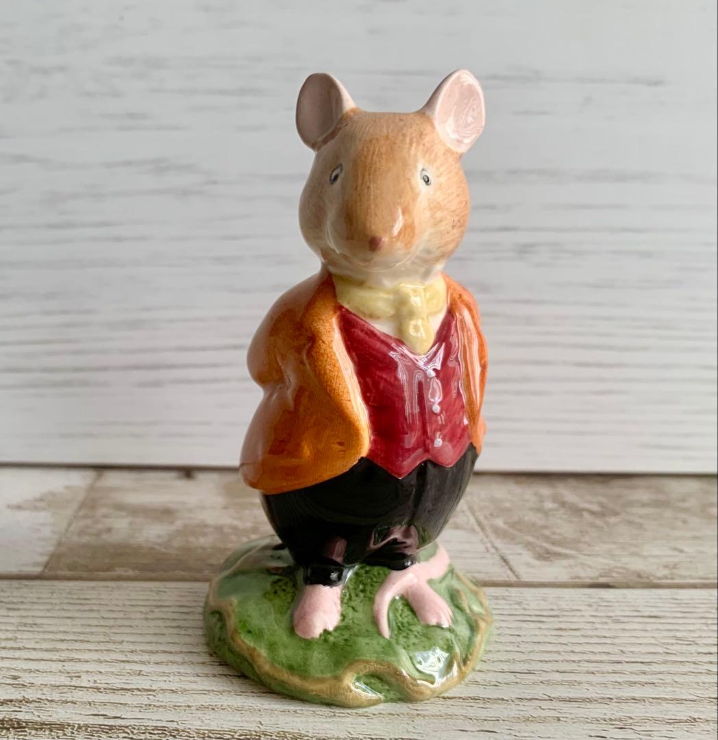 もりねずみだんしゃく夫妻 フィギュリン ブランブリーヘッジ 置物