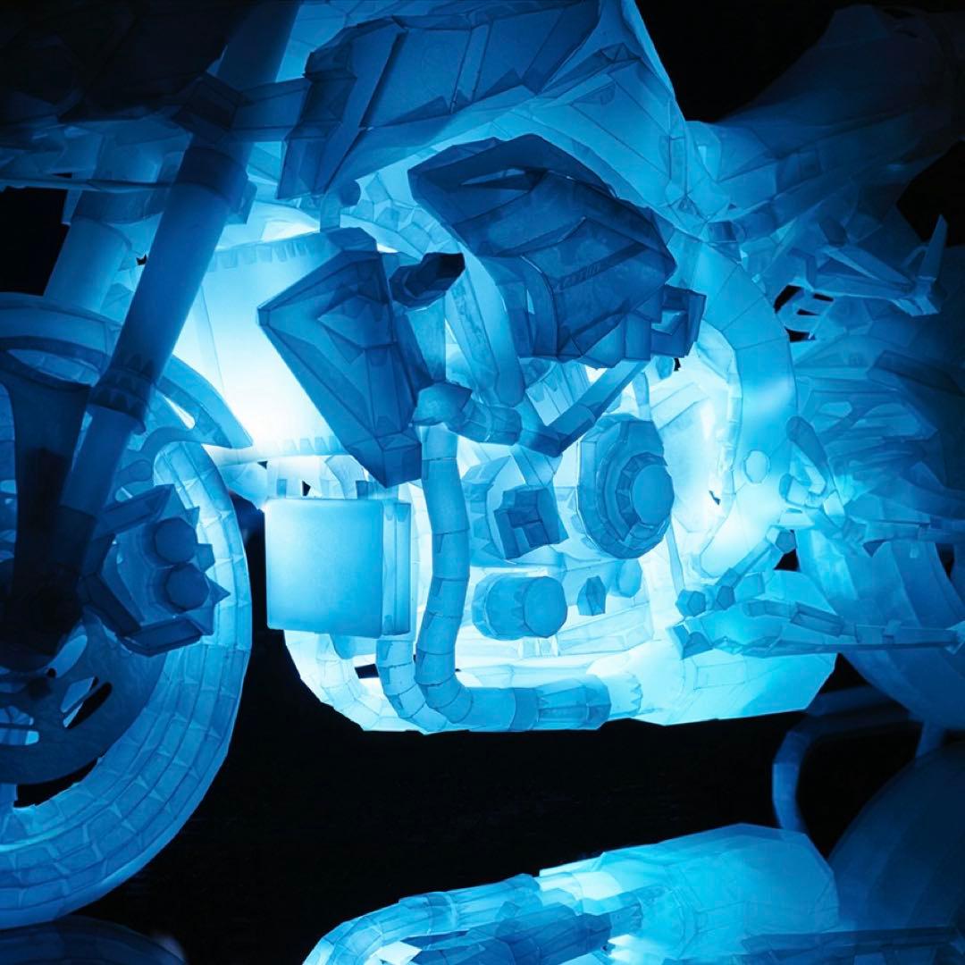 当選賞品 ヤマハ発動機 20周年記念 ペーパークラフト MT-10