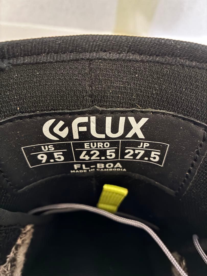 FLUX BORcoiler スノーボードブーツ ブラック 27.5cm