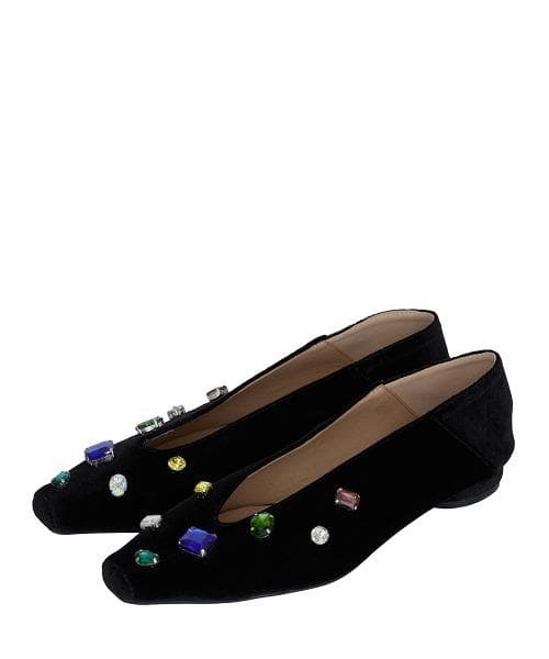 Ameri Vintage パンプス　UND BIJOU FLAT PUMPS