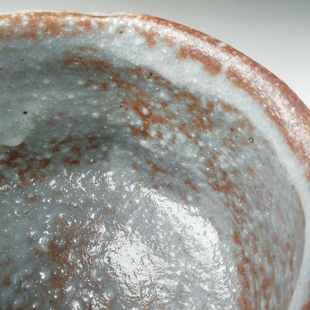 Ｔ４９２　茶碗　『鼡志野』『土渕善丕氏 造』　共箱　抹茶碗　茶道具