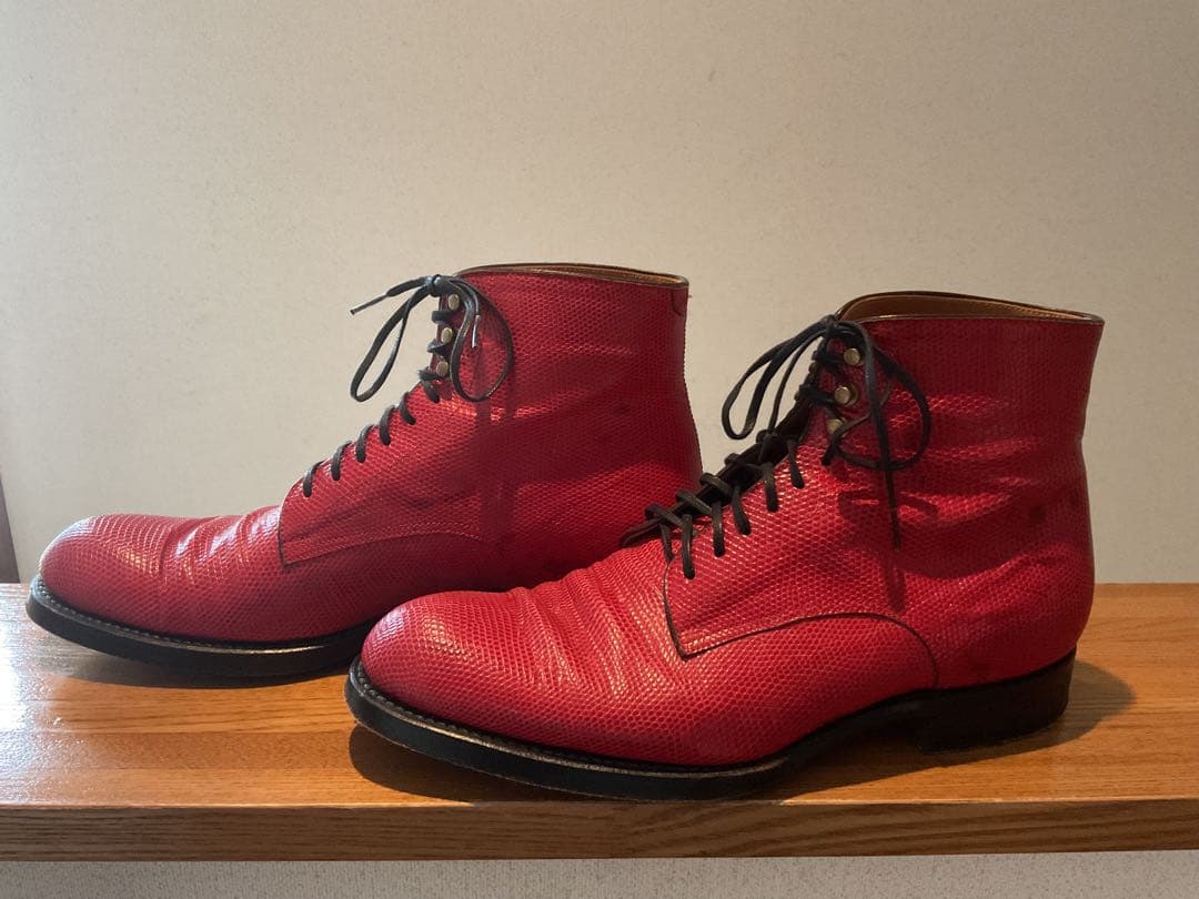 ヨシハルハセガワ　リザードブーツ