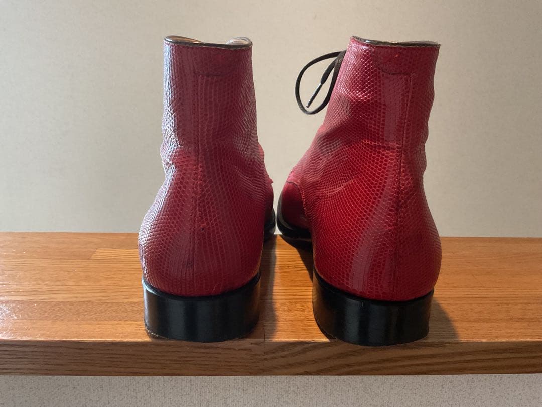 ヨシハルハセガワ　リザードブーツ