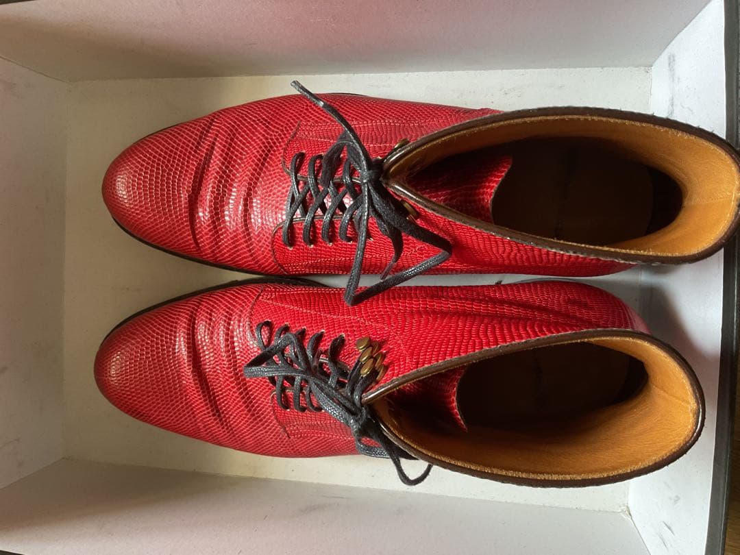 ヨシハルハセガワ　リザードブーツ