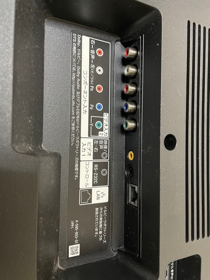 SONY TV KJ-43X8000E [ジャンク品]