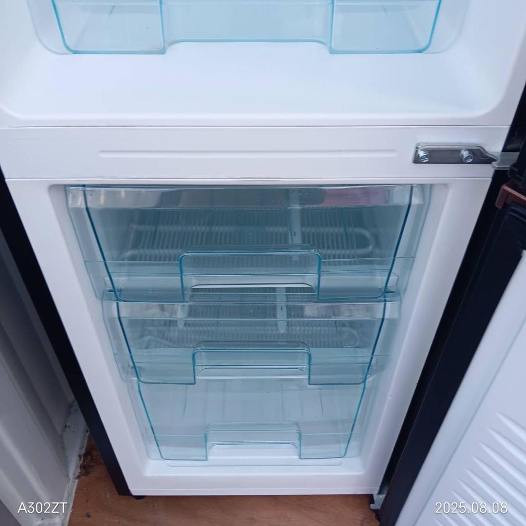 AH005★2021年製★アイリスオーヤマ　冷蔵庫　　ブラック　黒　一人暮らし