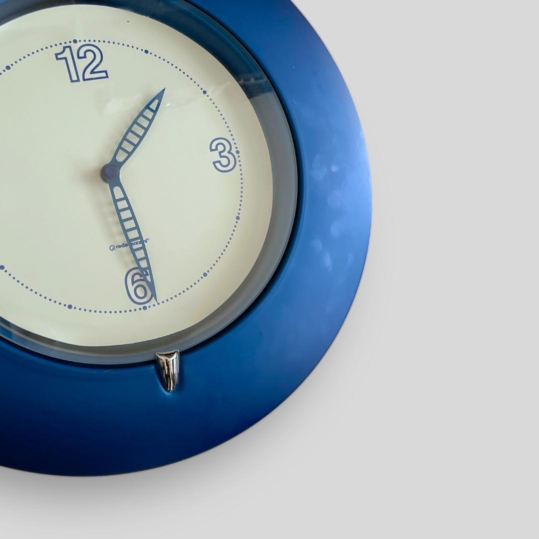 90s【guzzini】ポストモダン ヴィンテージ 掛け時計 ウォールクロック