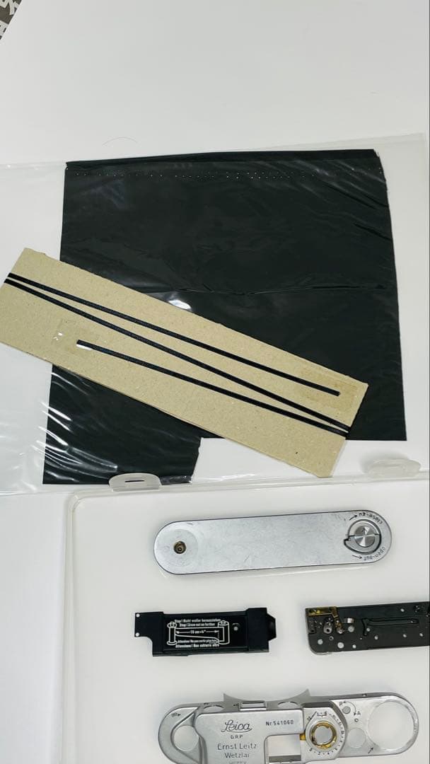 バルナックライカｆⅢ 一台分 分解部品パーツ一式