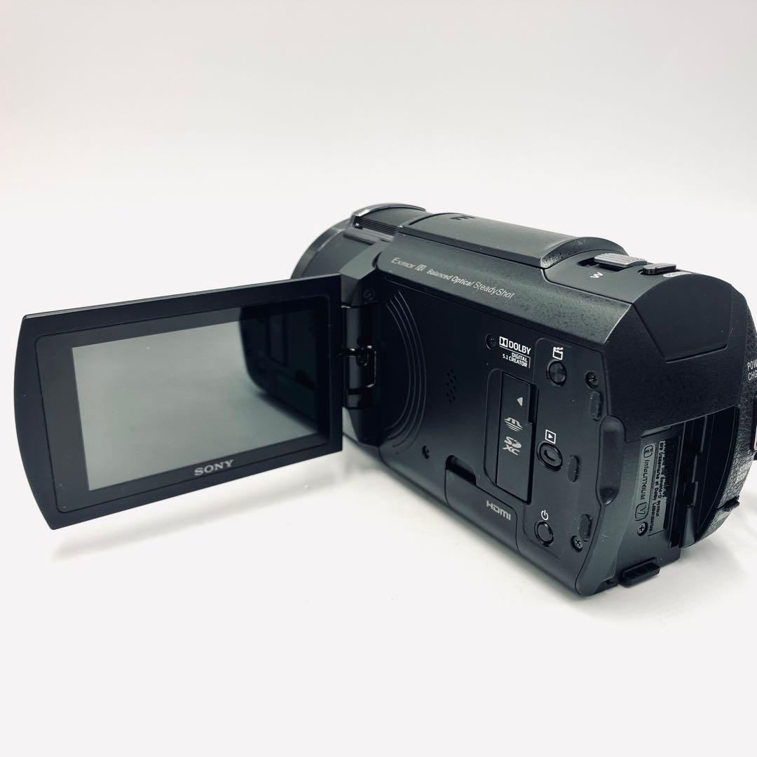 4K・Wi-Fi対応♪ SONY HANDYCAM FDR-AX45 ブラック