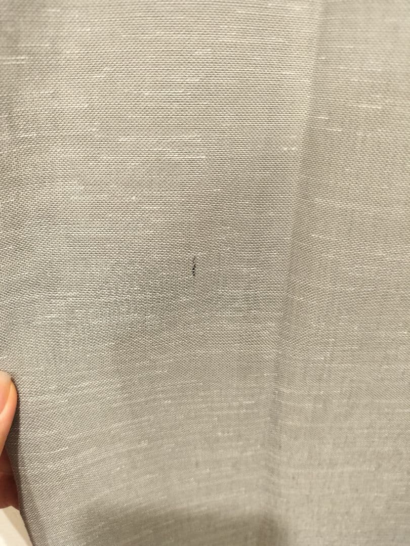 100×220 カラーシフォンカーテン アイスグレーLittle Rooms