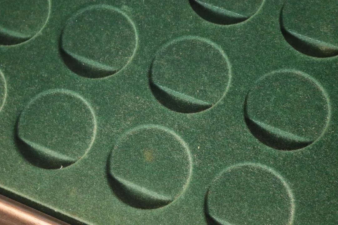 フランクリンミント レンズ  収納ケース 木箱 レトロ