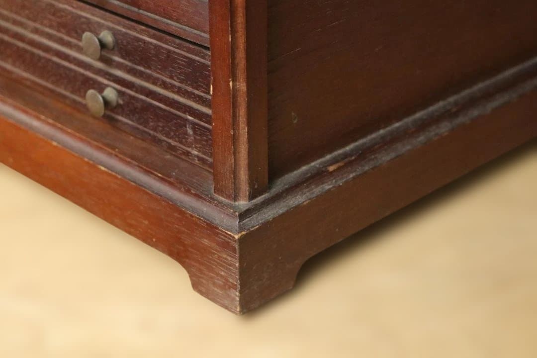 フランクリンミント レンズ  収納ケース 木箱 レトロ