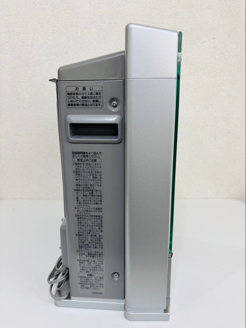 人気 高級感 ガラストップ　ノーリツ ガスファンヒーター GFH-2400D