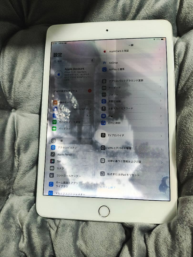 Apple iPad mini5 64G ジャンク　液晶不良