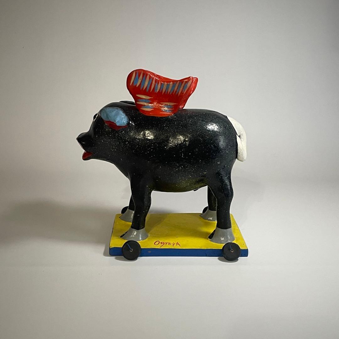 ヴィンテージ メキシコ トナラ フォークアート オブジェ