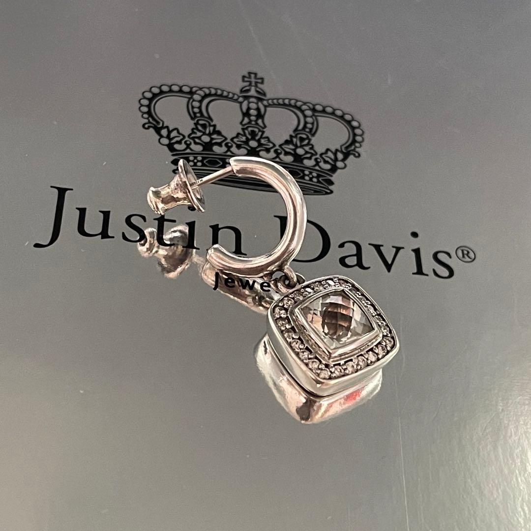 〖Justin Davis〗M.TS ピアス ダイヤモンド 高級