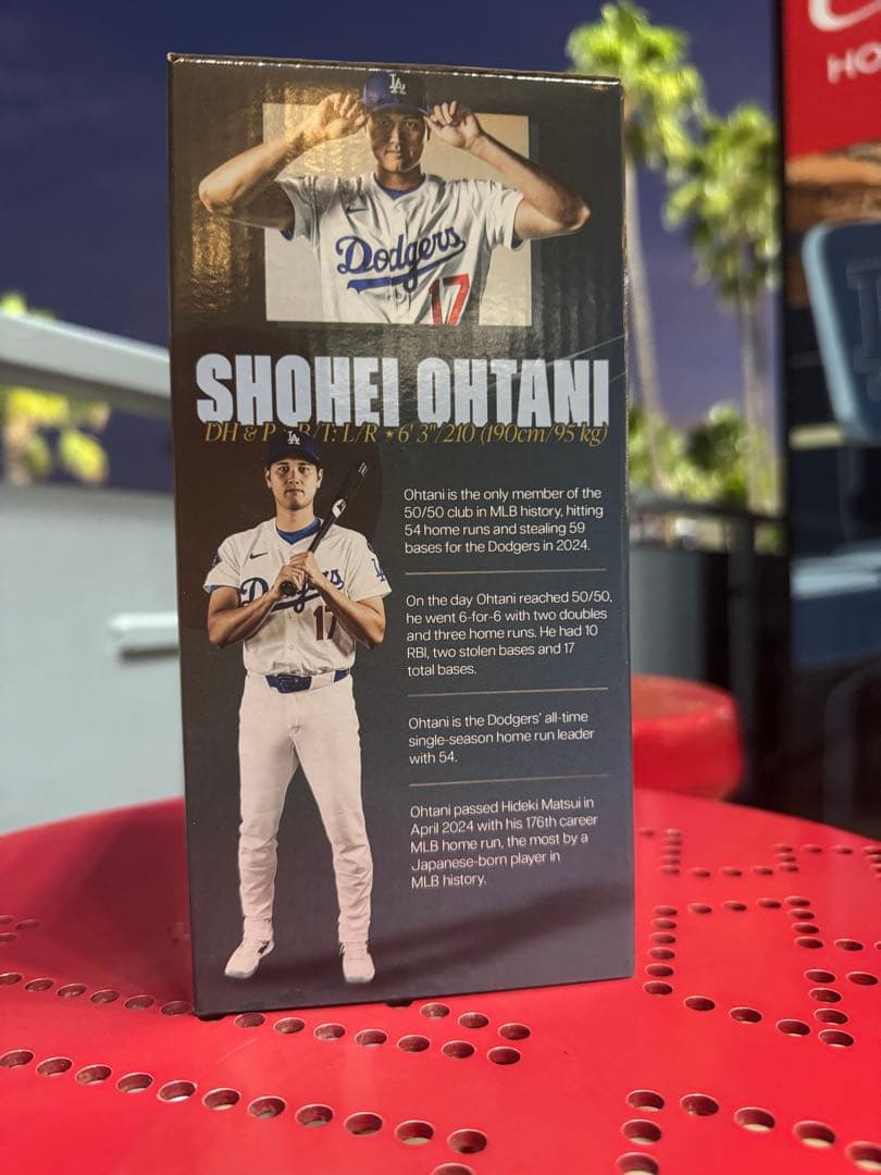 シ*猫様 【即日発送可能】大谷翔平　ボブルヘッド　バッター50/50記念　8/2